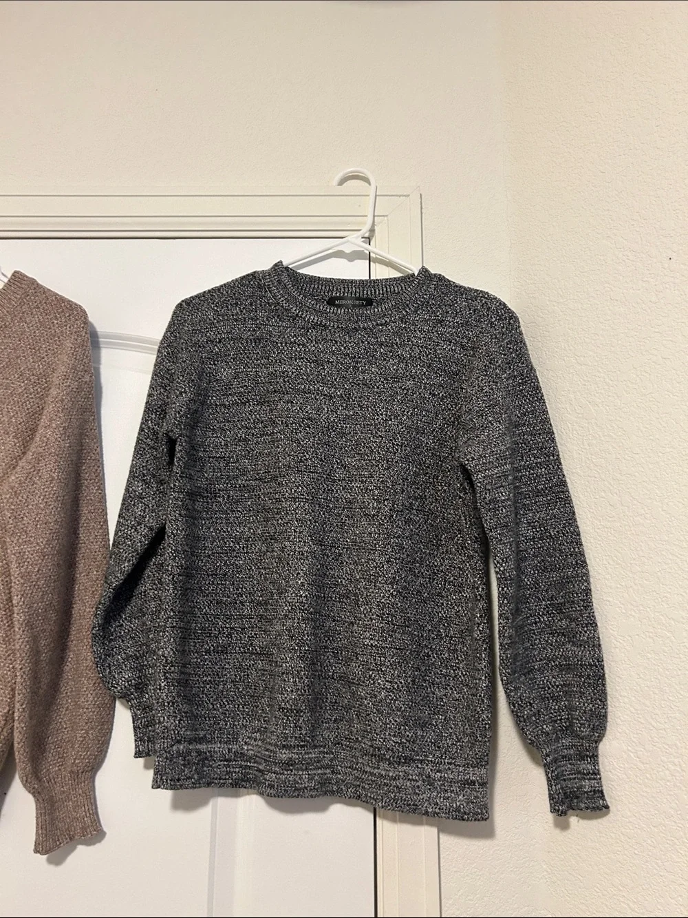Pair of Women’s Chunky Crewneck Sweaters - Size Small